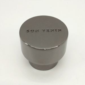 Tampão cinza brilhante de Zamac